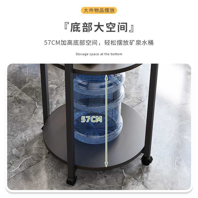 Mobile tea cabinet, small tea table, side cabinet, tea table, kettle, integrated office sofa, side table, tea set storage rack