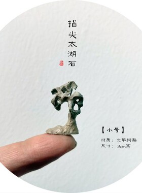 中式桌面装饰摆景 白仙鹤踩石微景观摆件 丹顶鹤山石松树树木盆景