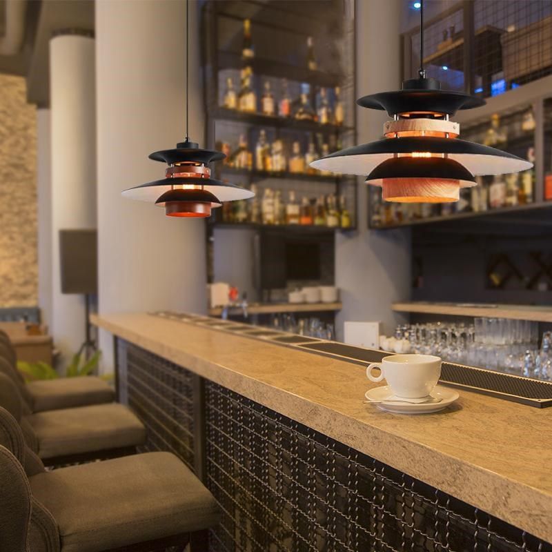 丹麦餐厅吊灯商用饭店铺PH5吧台灯现代简约火锅铁艺餐饮飞碟灯具,淘宝优惠券,粉丝福利购,淘宝优惠卷