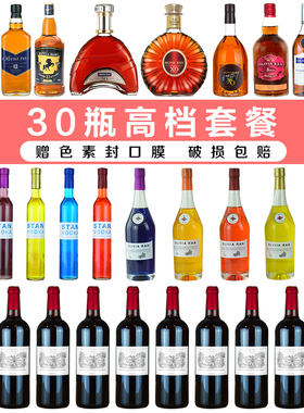 酒柜装饰品洋酒瓶仿真酒道具家居客厅玄关酒吧店铺摆件摆设空瓶