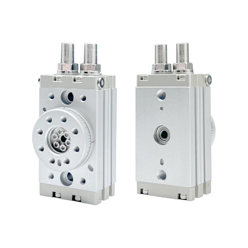 旋转摆动气缸可调0-180度HRQ7 HRQ10A/HRQ20A HRQ30A/50A/70/100 - 图1