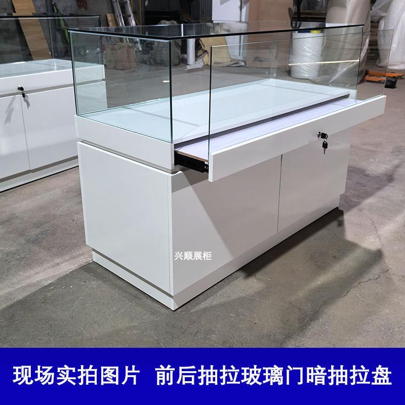 定制玻璃展示柜珠宝饰品展柜手机配件产品展示柜商用博物馆样品柜 - 图1