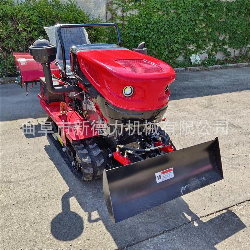 农用小型耕地机35马力履带旋耕机开沟回填除草推土一体机,淘宝优惠券,粉丝福利购,淘宝优惠卷
