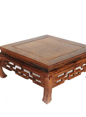 速发工厂现套 货三长方弯脚台套四正方盆脚台弯栽底座