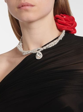 Magda Butrym 女款花饰精饰项链 迷衣时尚