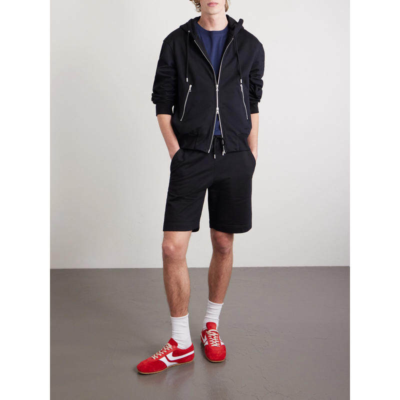 Dries Van Noten 男士 SS26 短裤 直筒棉针织抽绳短裤,淘宝优惠券,粉丝福利购,淘宝优惠卷