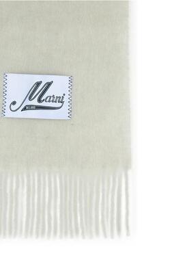 Marni 玛尼 女士 FW26 围巾 灰色羊驼毛