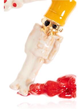 Marni 玛尼 女士 FW25 项链/吊坠 Marni Z 字形吊饰