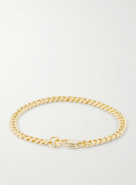 Hatton Labs 男士 FW25 手链 Miami 镀金链条手链