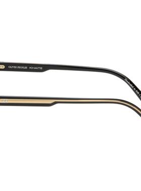 Khaite 女士 太阳镜 黑色 Oliver Peoples 联名 1963C