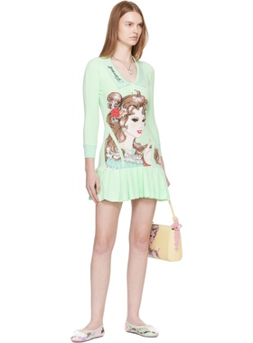 Jiwinaia 女款Rilakkuma 联名 Classic Pearl 项链 迷衣时尚