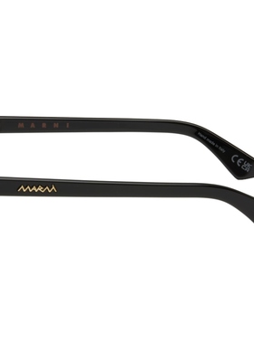 Marni 男款黑色 Tikbarri 太阳镜 迷衣时尚