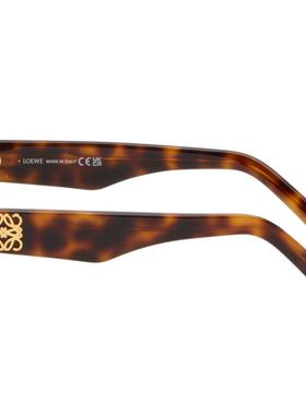 Loewe 男士 太阳镜 棕色 Anagram 眼镜