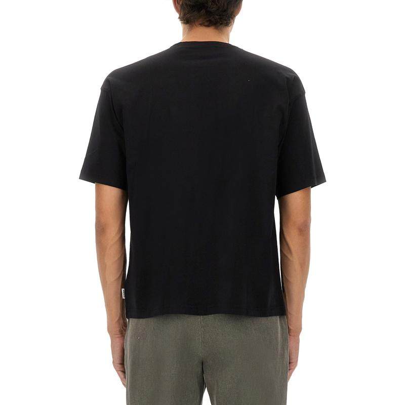 Aspesi 男士 FW25 T恤 Hunting For Love印花圓領T卹 - 图0