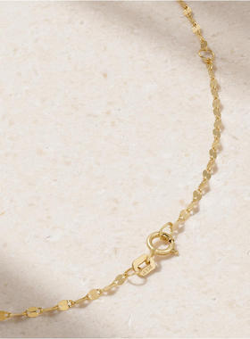 STONE AND STRAND 女士 CO 项链/吊坠 字母闪烁金色钻石项链