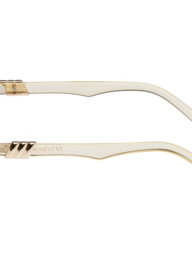 Le Specs 女款橙色 The Whisperer 太阳镜 迷衣时尚