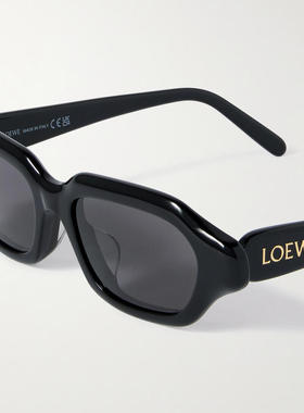 Loewe 男士 SS25 太阳镜 方形框醋纤太阳眼镜