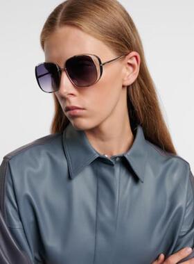 Loewe 罗意威 女士 太阳镜 镂空方框太阳眼镜