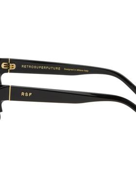 Retrosuperfuture 男士 太阳镜 黑色 Scatto 太阳镜