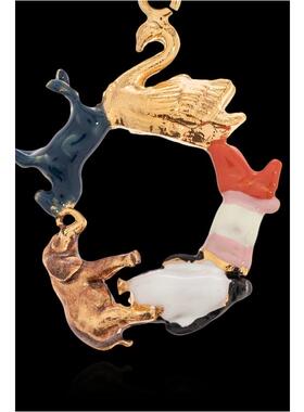 Marni 玛尼 女士 FW25 项链/吊坠 Marni O 吊坠项链