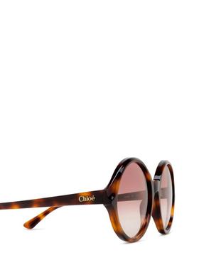Chloé 女士 FW25 太阳镜 圆框太阳镜