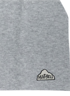 Montbell 男士 SS26 帽子 灰色聚酯有机玻璃