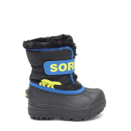 SOREL 冰熊 男童 靴子 Snow Commander 童鞋 - 图1
