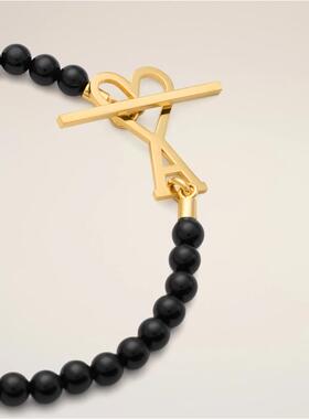 Ami Paris 女士 SS26 手链 AMI标志串珠