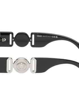 VERSACE范思哲 男士 太阳镜 黑色 Medusa Biggie 太阳镜