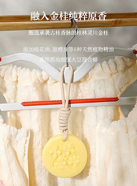 桂花香氛蜡片衣柜除味持久留香