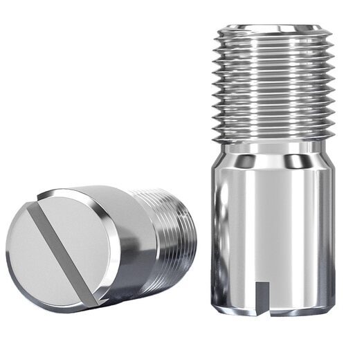 304不锈钢GB878一字槽外螺纹圆柱销定位销轴 M2M2.5M3M4M5M6M8M10 - 图3