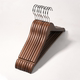Solid wood hangers, seamless clothes stays for home use and hotels
