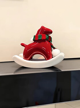红马纳福~好有创意的摇摇马摆件