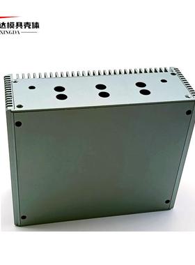 无风扇主机控制器铝壳微型工控一体机铝型材外壳