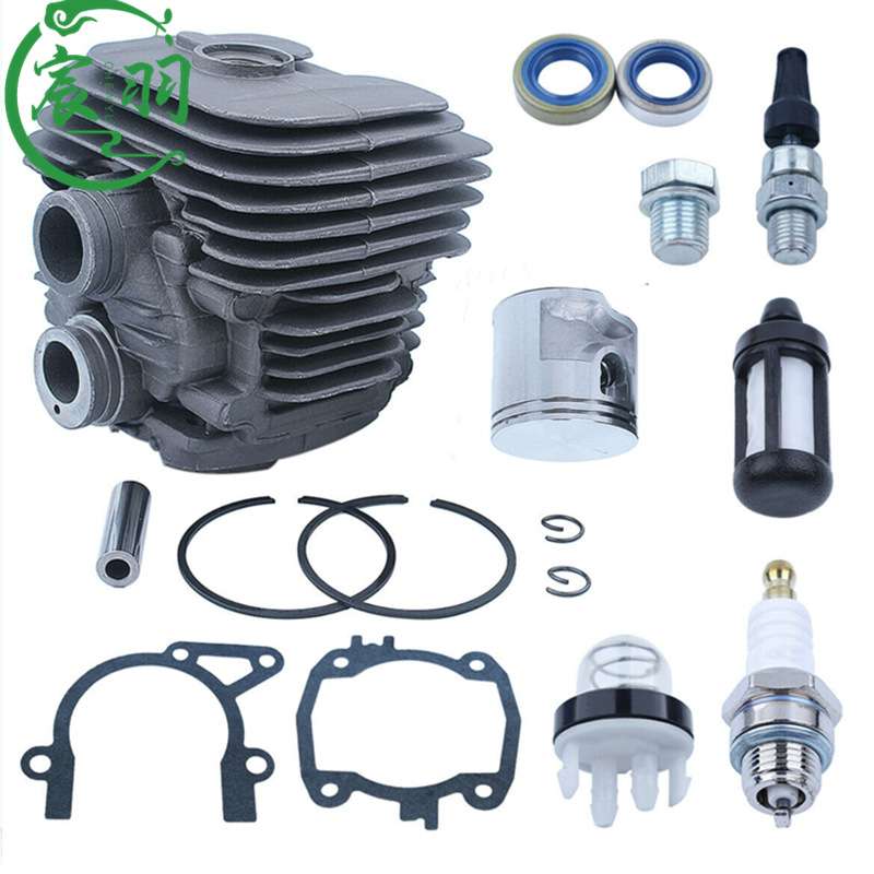 宸羽MS028 028AV气缸总成 缸体 缸套 活塞 油锯链锯配件46mm - 图3