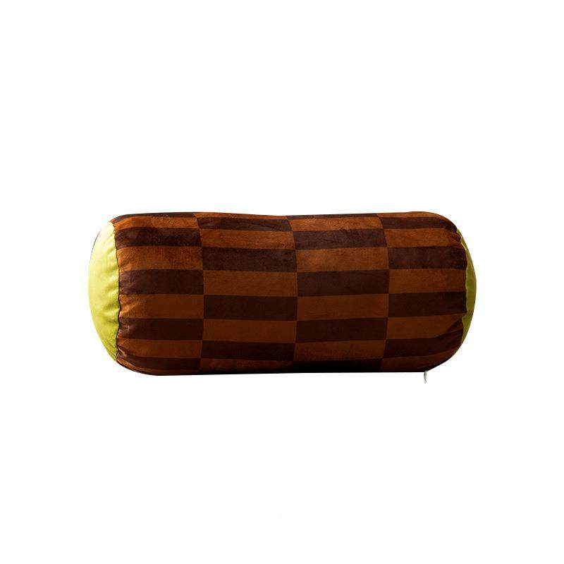 午后柏林沙FS758111圆古风发抱枕柱长条扶手枕感多巴胺床中头靠枕,淘宝优惠券,粉丝福利购,淘宝优惠卷