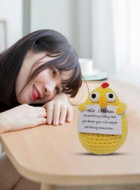 Positive Potatoes Knitted Potato Toy Pocket Mini Handmade