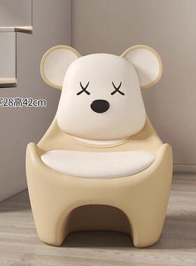 创意通加厚椅儿童椅子幼园靠KEX背坐儿宝宝树脂餐椅家用儿童卡小