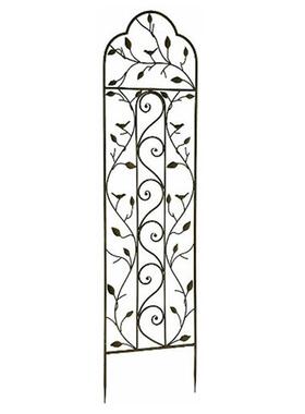 欧家直销式复线古铁RC184354艺厂花架落地式时尚爬藤架铁莲花架园