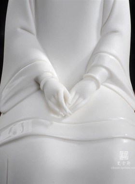新古典人物德化白瓷仕女美女幽梦家居客厅书房软装饰办公工艺摆件