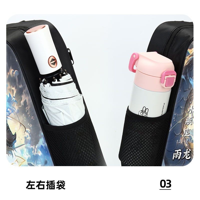 十二星座神龙补习袋手提袋拎书袋补课包文件袋儿童小学生初中生高,淘宝优惠券,粉丝福利购,淘宝优惠卷