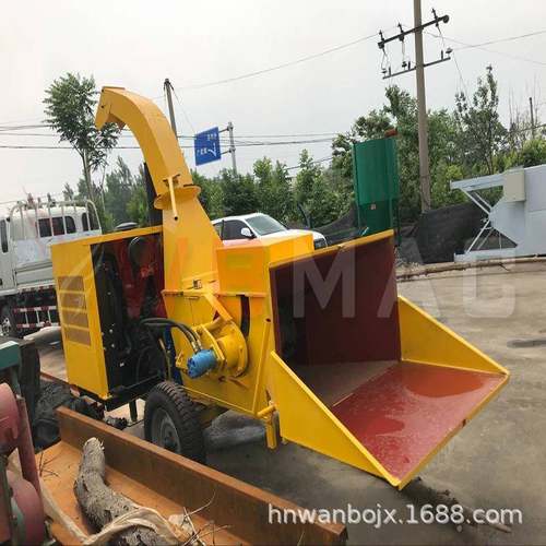 树枝果园粉碎碎枝机 秸秆园林枝条破碎 木材树枝圆木木竹破碎机 - 图0