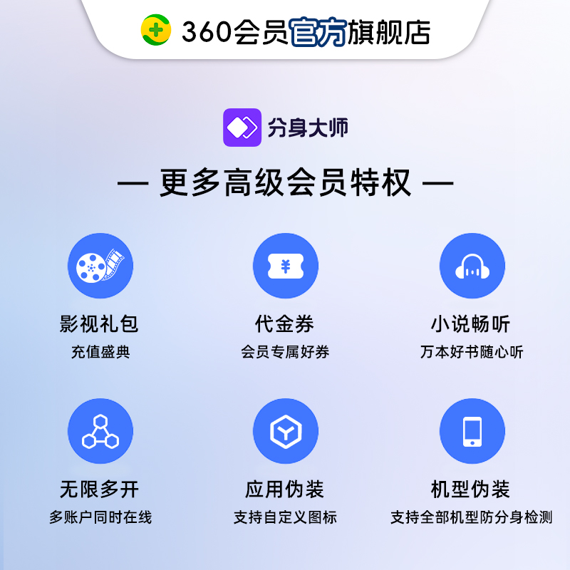 【官旗】分身大师高级会员周卡月卡年卡官方手机号直充AI辅助 - 图0