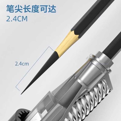 DAV大v削笔器美术生素描削笔器转笔刀手摇削笔刀卷笔器大V削笔机 - 图1