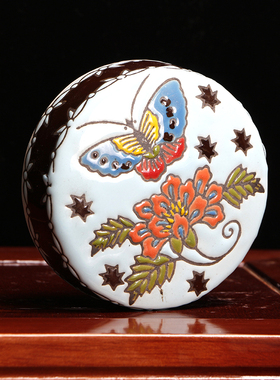 家居软装黄色陶瓷花瓶摆件客厅插花博古架酒柜电视柜样板房装饰品