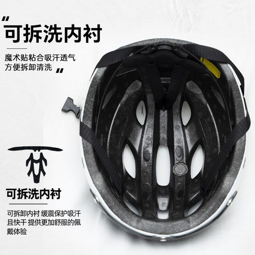 Jeep吉普自行车头盔男女通用山地公路车骑行透气安全帽骑行装备 - 图2