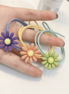 日韩国手链头绳两用网红ins花朵发绳可爱扎头发橡皮筋发圈发饰女