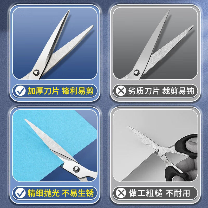 【全网爆款】专业钓鱼户外剪刀办公用品剪纸不锈钢手工文具剪子,淘宝优惠券,粉丝福利购,淘宝优惠卷