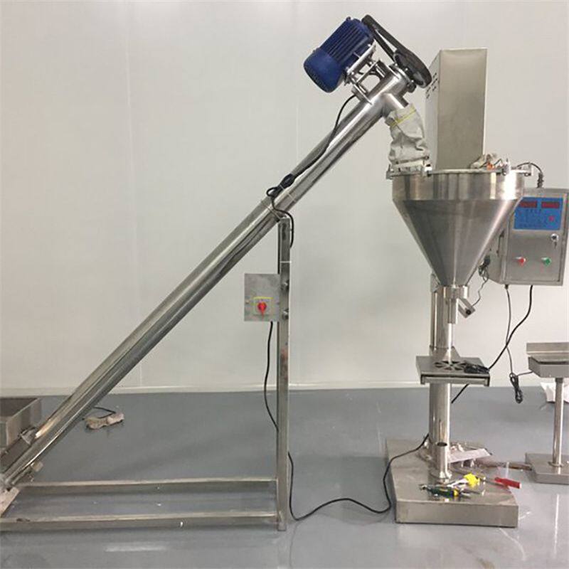 Powder packaging machine Semi-automatic quantitative powder packaging machine Intelligent control Spiral packaging machine