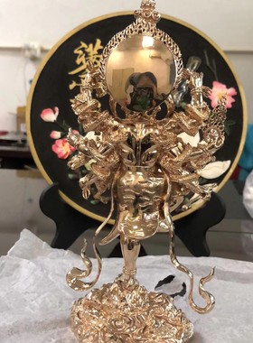 秽迹金刚高23厘米实心纯铜材质精抛光版本  图五复古做旧版1999元